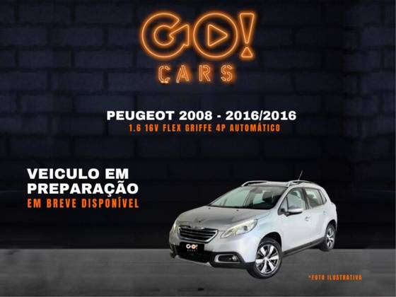 PEUGEOT 2008 1.6 16V FLEX GRIFFE 4P AUTOMÁTICO